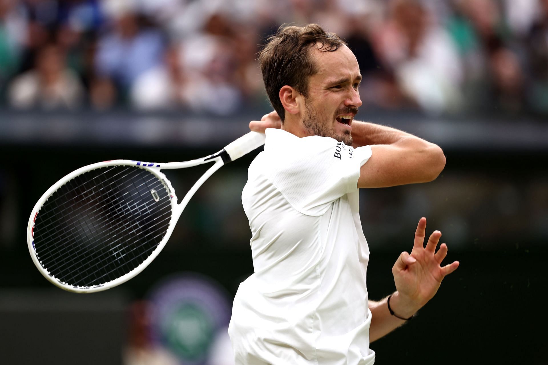 Daniil Medvedev will compete at the 2024 Paris Olympics under the AIN tag. (Image via Getty)